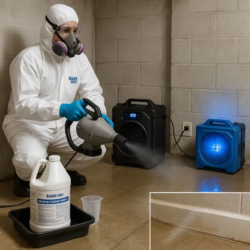 Sanitization and Odor Removal process in Orange, TX