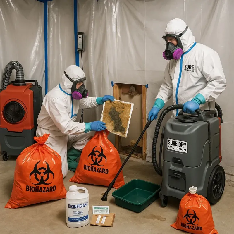 Contaminated Water Handling Protocols process in Orange, TX