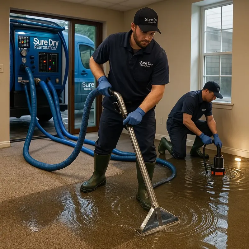 Water Extraction and Removal process in Orange, TX